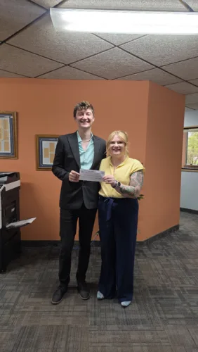 Alpena Alcona Area Credit Union donates to the Poetics Lab